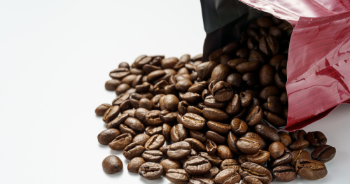 Kaffeebohnen Verpackung