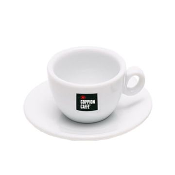 Goppion Cappuccino-Tasse und Untertasse 