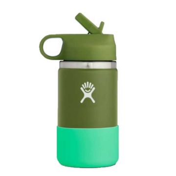 Hydro Flask KIDS Wide Straw Lid Isolierflasche 354ml (12oz) - Olive