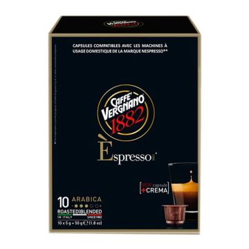 Caffè Vergnano Arabica Kapseln für Nespresso-Maschine (10 St.)