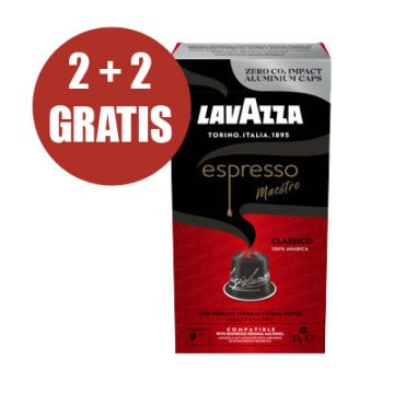 Lavazza Espresso MAESTRO CLASSICO 100% ARABICA Kapseln für Nespresso-Maschine (10 St.) - MHD 30-05-2024