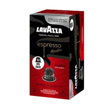 Lavazza Espresso Maestro CLASSICO 100% ARABICA  Kapseln für Nespresso-Maschine (30 St.)