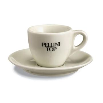 Pellini Espresso-Tasse und Untertasse 