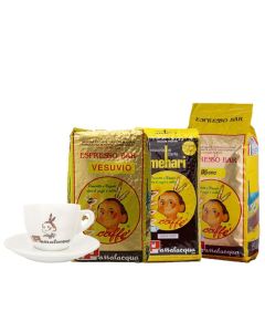Passalacqua Kaffeebohnen 3kg + 1 Cappuccino Tasse Kostenlos