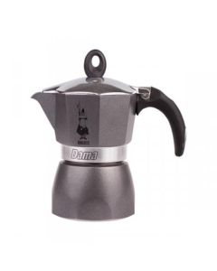 Bialetti Espressokocher Dama Glamour Grau 3 tassen