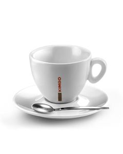 Kimbo Cappuccino-Tasse und Untertasse (166ml)