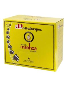 Passalacqua Manhoa Kapseln kompatibel mit NESPRESSO-Maschinen (100st)