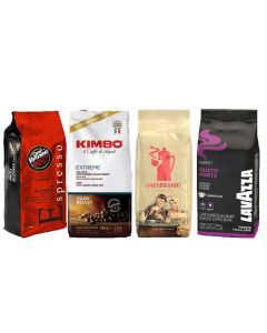 Probierpaket Kaffeebohnen - KRÄFTIG und INTENSIV (4 kg)